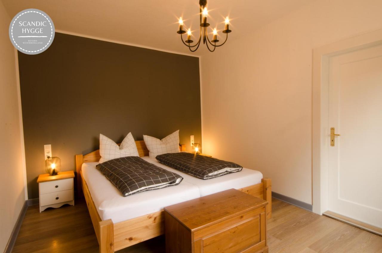 Ferienwohnung Scandic Hygge Bevern Im Weserbergland エクステリア 写真