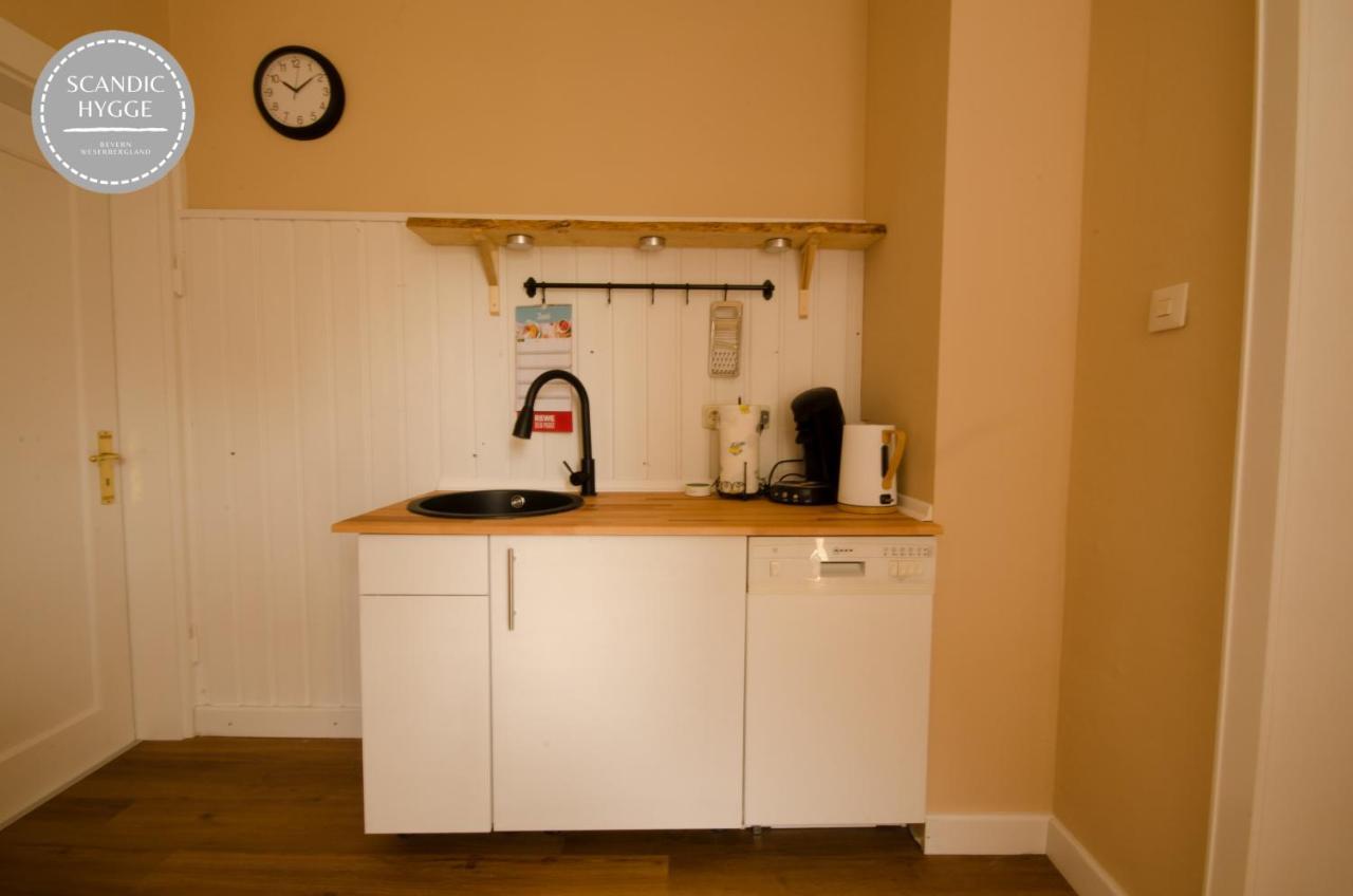 Ferienwohnung Scandic Hygge Bevern Im Weserbergland エクステリア 写真