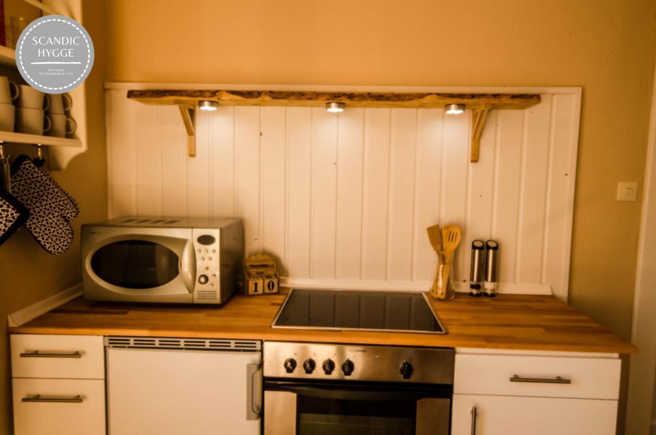 Ferienwohnung Scandic Hygge Bevern Im Weserbergland エクステリア 写真