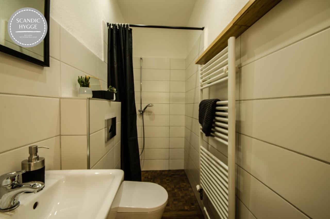 Ferienwohnung Scandic Hygge Bevern Im Weserbergland エクステリア 写真