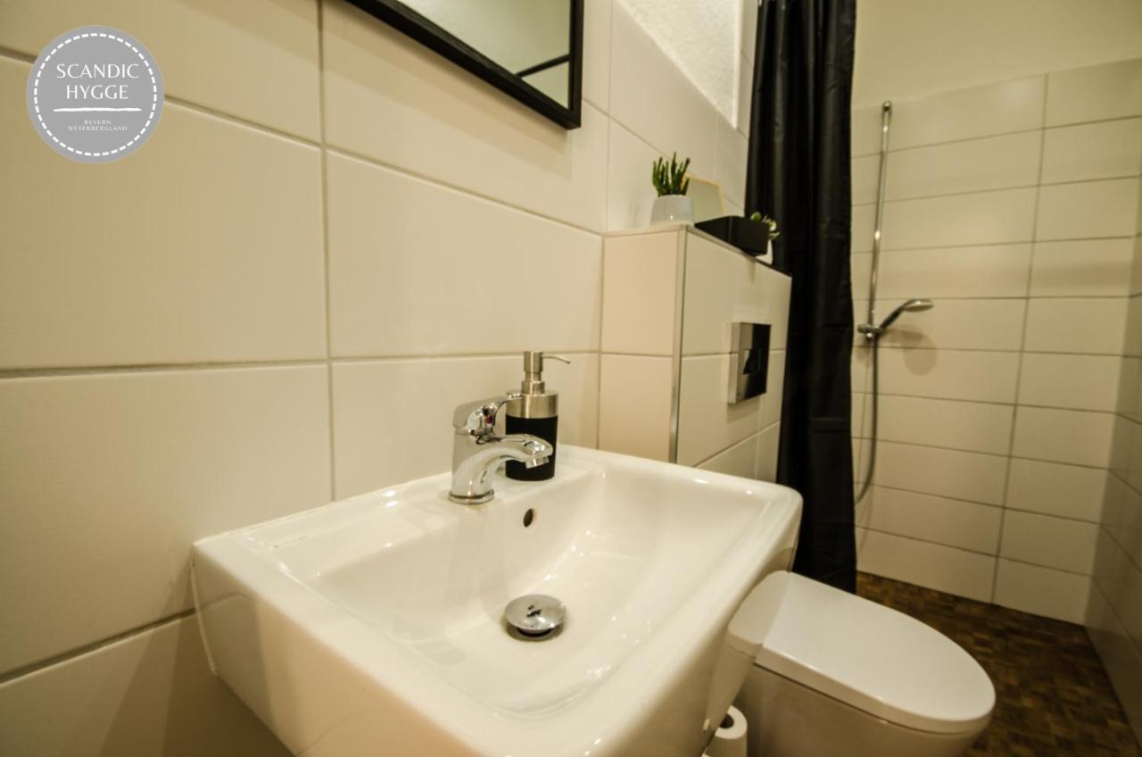 Ferienwohnung Scandic Hygge Bevern Im Weserbergland エクステリア 写真