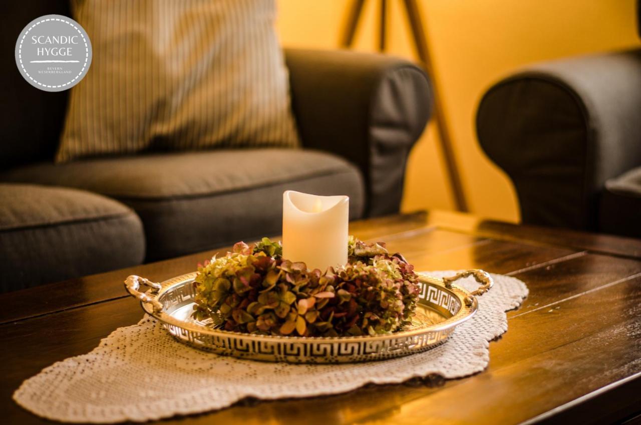 Ferienwohnung Scandic Hygge Bevern Im Weserbergland エクステリア 写真